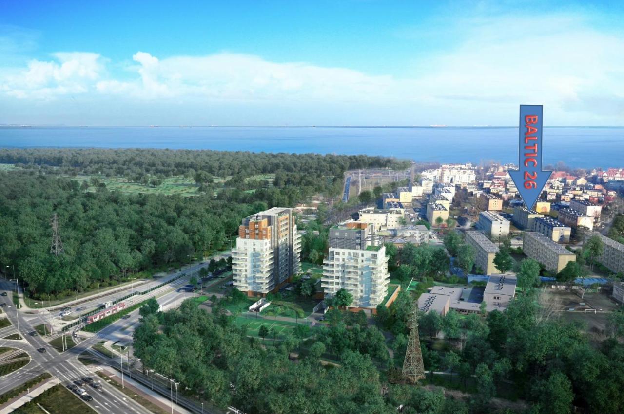 Appartamento Baltic 26 Danzica Esterno foto